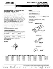 HGTG7N60A4D datasheet pdf Intersil