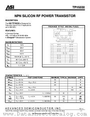 TPV6030 datasheet pdf Advanced Semiconductor