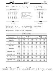 OA211 datasheet pdf Austria Mikro Systems