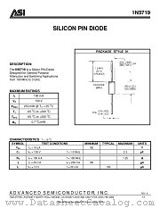 1N5719 datasheet pdf Advanced Semiconductor