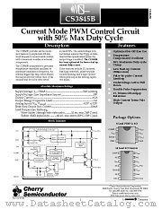 CS3845BGN8 datasheet pdf Cherry Semiconductor