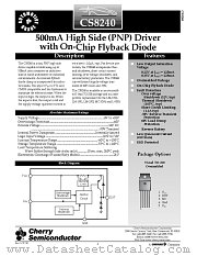 CS8240YTFVA5 datasheet pdf Cherry Semiconductor