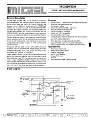 MIC2951-03BM datasheet pdf Micrel Semiconductor