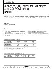 BA5921FP datasheet pdf ROHM