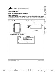 54165DMQB datasheet pdf National Semiconductor