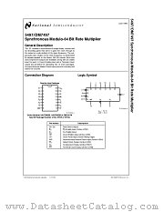 5497FMQB datasheet pdf National Semiconductor