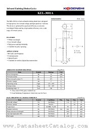 KEL-3001A datasheet pdf Kodenshi Corp
