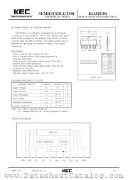 KIA6801 datasheet pdf Korea Electronics (KEC)