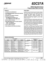 IP82C37A datasheet pdf Intersil