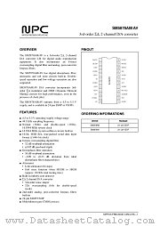 SM5878 datasheet pdf Nippon Precision Circuits Inc