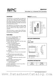 SM5879 datasheet pdf Nippon Precision Circuits Inc
