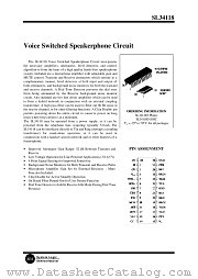 SL34118D datasheet pdf System Logic Semiconductor