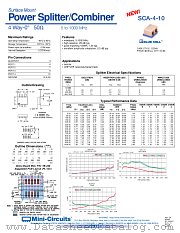 SCA-4-10 datasheet pdf Mini-Circuits