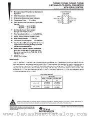 TLC549I datasheet pdf Texas Instruments