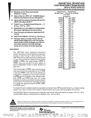 SN54ABT16543WD datasheet pdf Texas Instruments