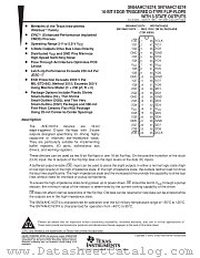 SN54AHC16374 datasheet pdf Texas Instruments