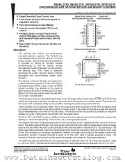 SN54ALS190 datasheet pdf Texas Instruments