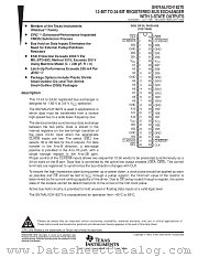 SN74ALVCH16270DGG datasheet pdf Texas Instruments