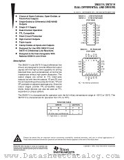 SN55114W datasheet pdf Texas Instruments