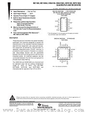 SN55189AW datasheet pdf Texas Instruments