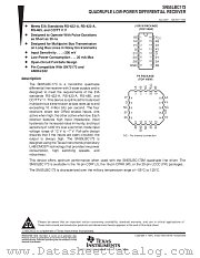 SN55LBC173FK datasheet pdf Texas Instruments