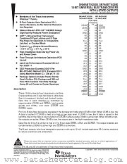 SN54ABT162500WD datasheet pdf Texas Instruments