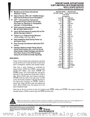 SN54ABT16500B datasheet pdf Texas Instruments