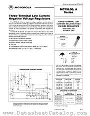MC79L00ACP datasheet pdf ON Semiconductor