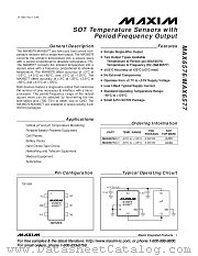 MAX6576-MAX6577 datasheet pdf MAXIM - Dallas Semiconductor