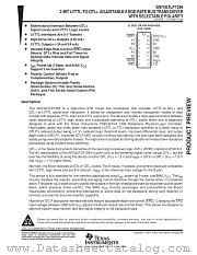 SN74GTLP1394DGV datasheet pdf Texas Instruments