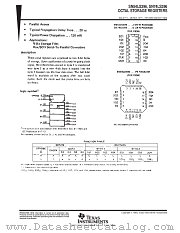 SN54LS396FK datasheet pdf Texas Instruments