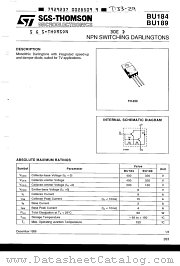 BU189 datasheet pdf ST Microelectronics
