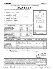 2AS1832F datasheet pdf TOSHIBA