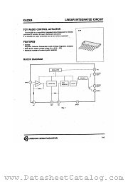KA2304 datasheet pdf Samsung Electronic