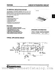 KA2130A datasheet pdf Samsung Electronic