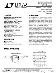 LT1962EMS8-3 datasheet pdf Linear Technology