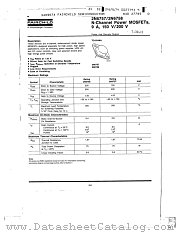 2N6757 datasheet pdf Fairchild Semiconductor