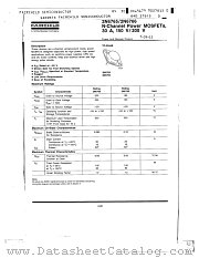 2N6765 datasheet pdf Fairchild Semiconductor