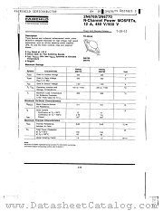 2N6770 datasheet pdf Fairchild Semiconductor