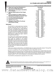 CDC2516DGG datasheet pdf Texas Instruments