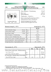 BF554 datasheet pdf Diotec Elektronische