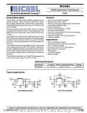 MIC4685BR datasheet pdf Micrel Semiconductor