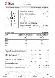 FE3F datasheet pdf Diotec Elektronische