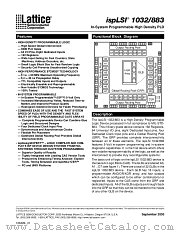 1032 datasheet pdf Lattice Semiconductor
