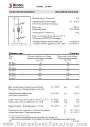 UF4004 datasheet pdf Diotec Elektronische