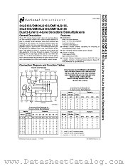 DM54LS156W datasheet pdf National Semiconductor