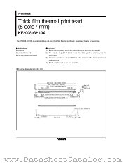KF2008-GH10A datasheet pdf ROHM