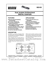 ISO150AP datasheet pdf Burr Brown