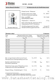SM5404 datasheet pdf Diotec Elektronische