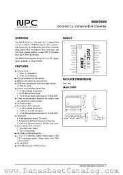 SM5876 datasheet pdf Nippon Precision Circuits Inc